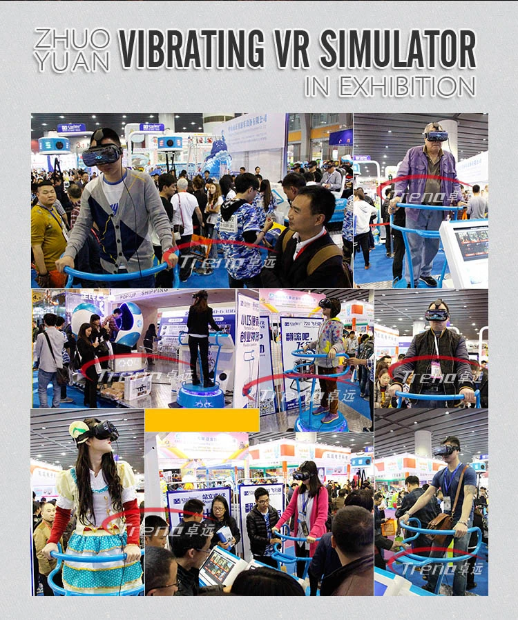 Amusement Park Equipment Vibrating Virtual Reality Applications